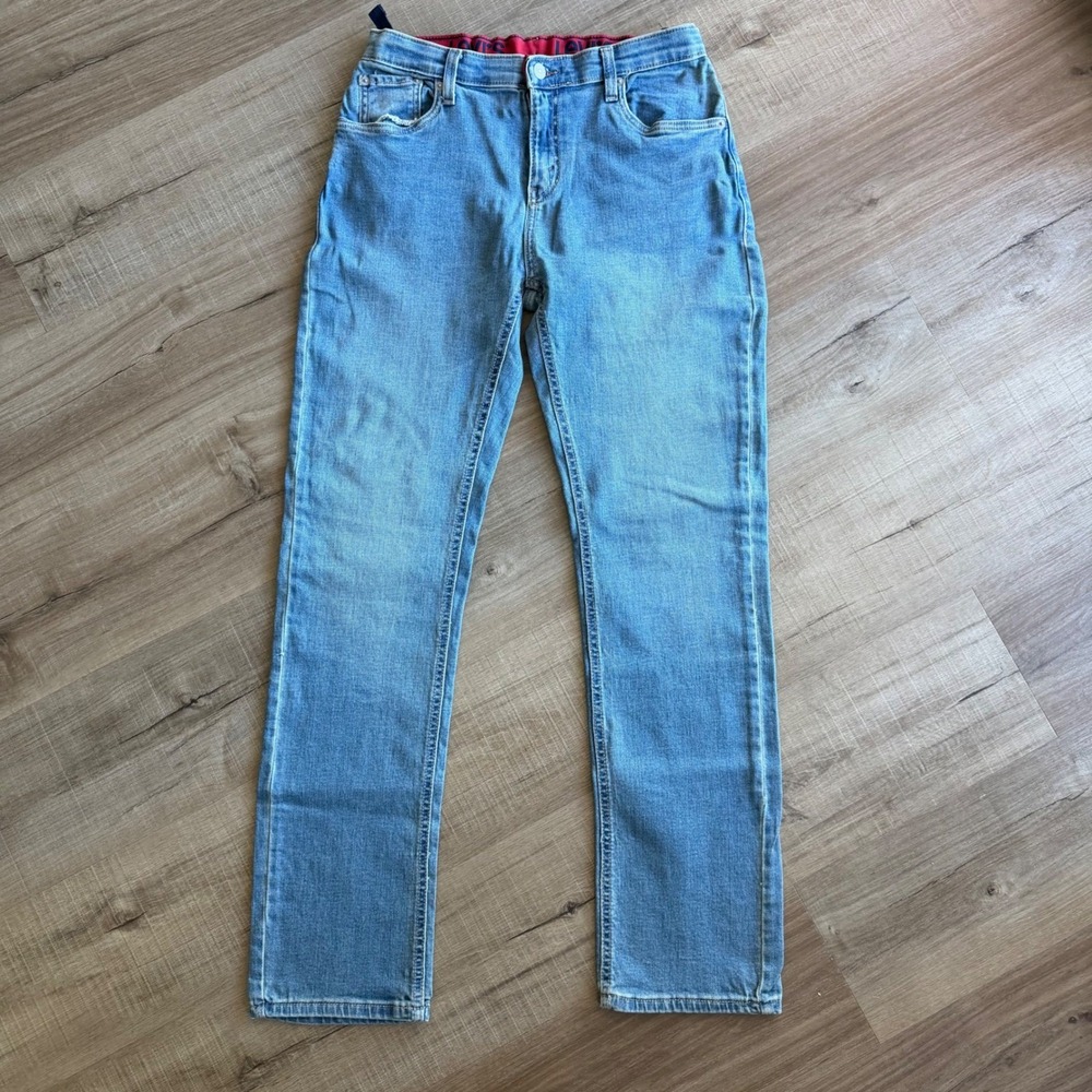Levis 511 Slim Fit Jeans Mens 30x32 Light Wash Denim Blue Pants 20REG